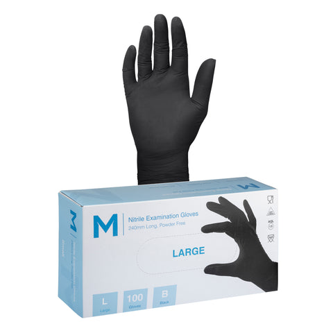 Premium Nitrile Gloves (Pack of 100)