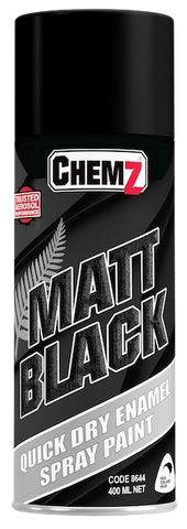 CHEMZ Black Enamel Paint