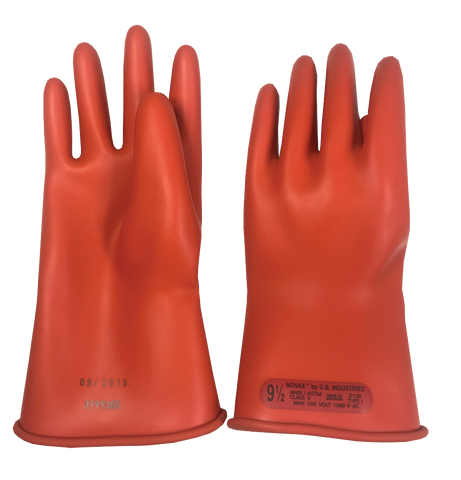 NOVAX® Class 0 Rubber Insulating Glove with Straight Cuff