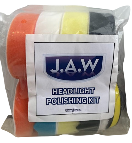 JAW 11 PIECE HEADLIGHT POLISHING KIT