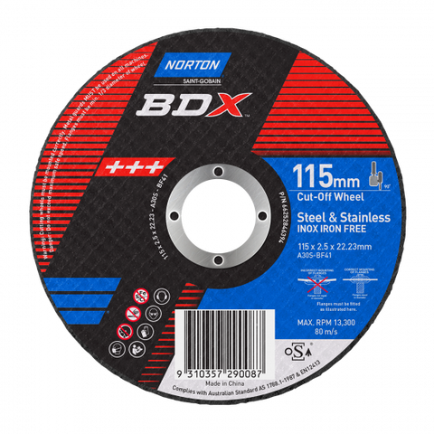 BDX Cut-Off Disc Steel & Stainless