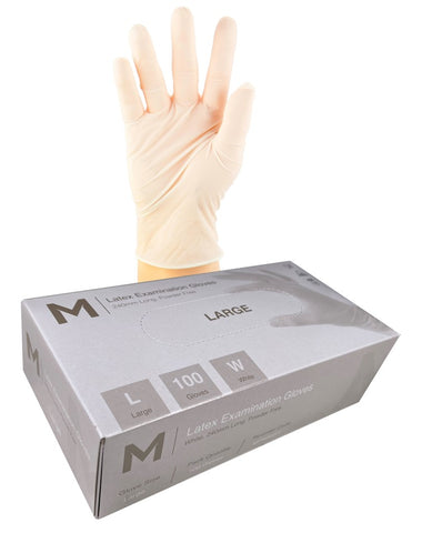 Latex Powderless Gloves